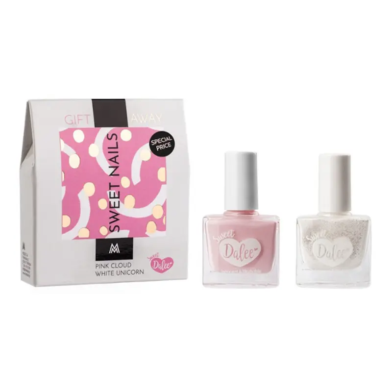 Sweet Dalee Gift Away Sweet Nails Pink Cloud & White Unicorn