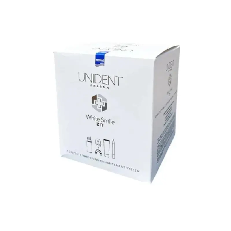 Unident Pharma White Smile Kit, Ολοκληρωμένο Σύστημα Ενίσχυσης της Λεύκανσης των δοντιών