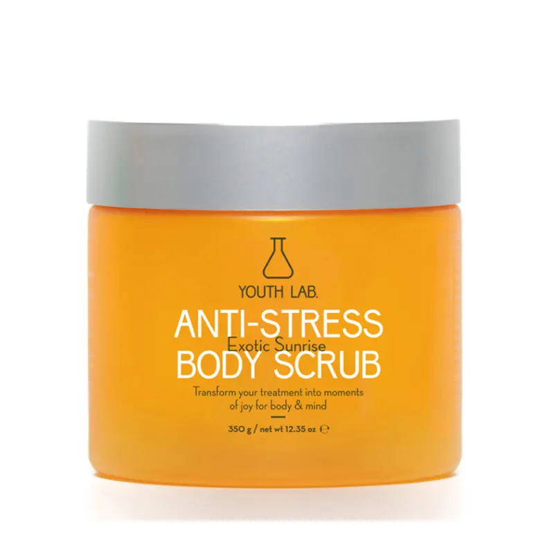 Youth Lab Anti-Stress Body Scrub Exotic Sunrise, Απολέπιση σώματος με anti-stress δράση, για αποτοξίνωση και ευεξία, 350gr