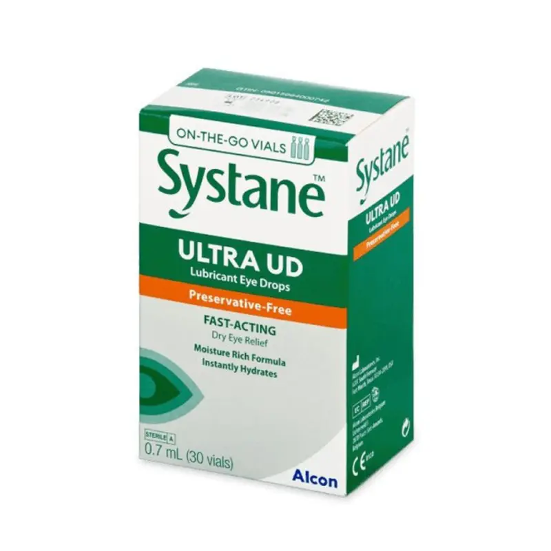 Alcon Systane Ultra UD, Λιπαντικές Οφθαλμικές Σταγόνες χωρίς Συντηρητικά, 30 αμπούλες
