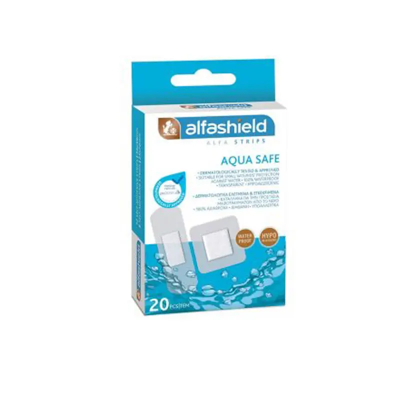 Alfashield Αυτοκόλλητα Επιθέματα Aqua Safe 2 Μεγέθη, 20 Τεμάχια