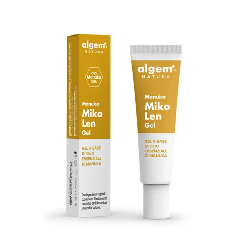 Algem Natura Manuka Miko Len Gel, Γέλη για την Αντιμετώπιση Μυκητιάσεων Δέρματος & Νυχιών, 15ml