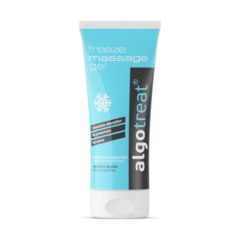 Algotreat freeze massage gel, Τζελ Κρυοθεραπείας, 170ml