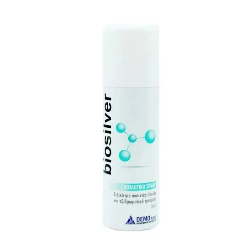 Biosilver Επουλωτικό Spray, Ειδικό για ανοιχτές πληγές και εξιδρωματικά τραύματα, 125ml