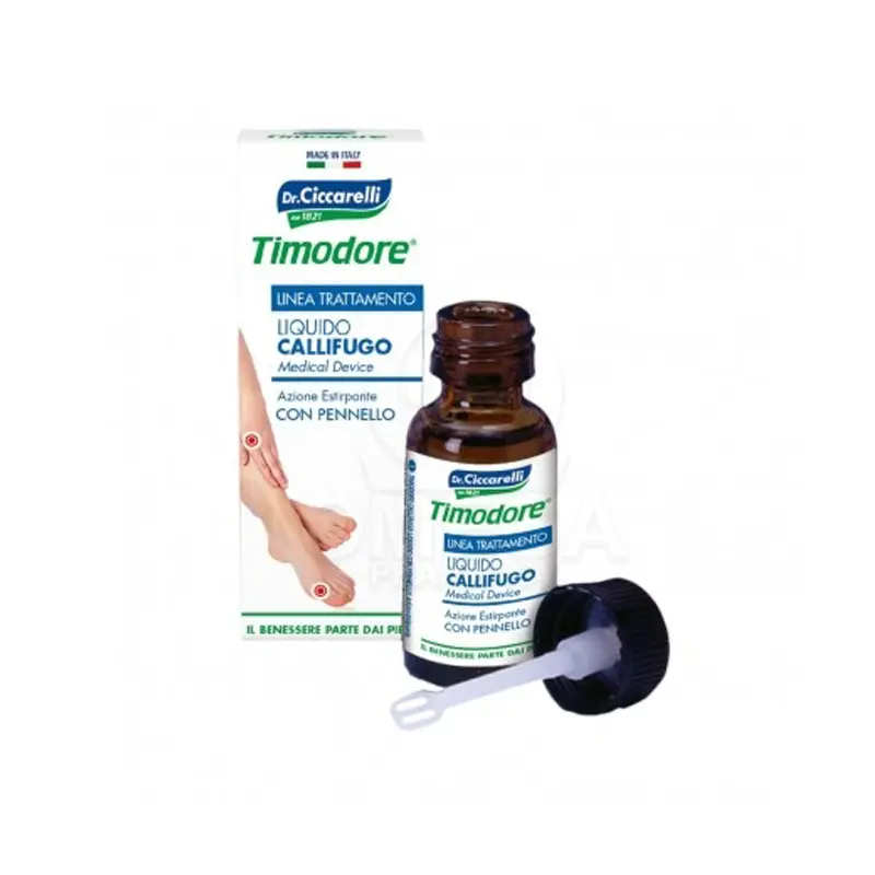 Dr Ciccarelli Timodore Liquid Corn Remover Υγρό Αφαίρεσης Κάλων με Πινέλο, 12ml
