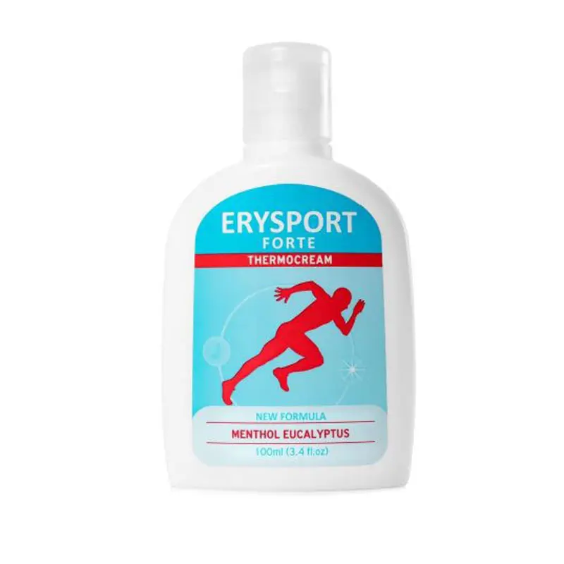 Erysport Forte Thermocream Θερμαντική Κρέμα Mε Μέντα, Άρνικα & Ευκάλυπτο, Kατά Των Μυϊκών Πόνων, 100ml