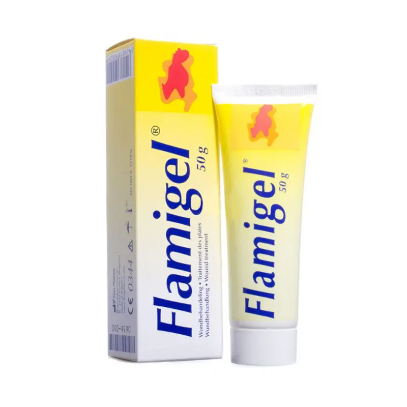 Flamigel Gel για την Αντιμετώπιση Πληγών και Εγκαυμάτων, 50gr