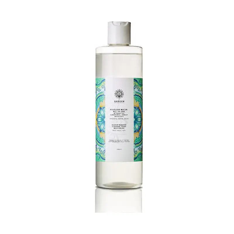 Garden of Panthenols Micellar Water All in One, Ντεμακιγιάζ, Καθαρισμός, Τόνωση, Ενυδάτωση για Πρόσωπο-Μάτια-Χείλη, 100ml