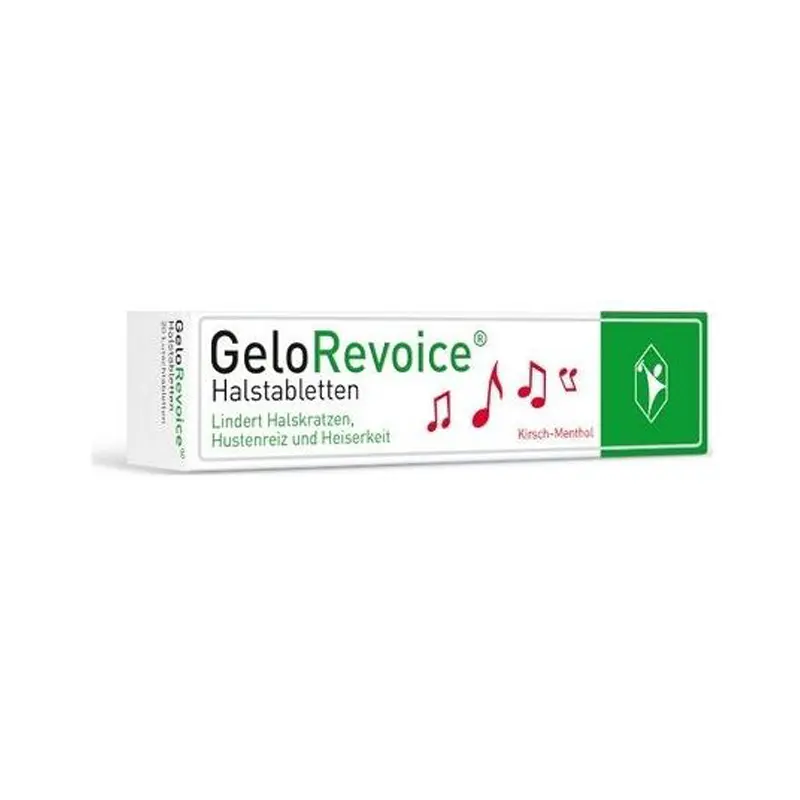 Gelorevoice, Παστίλιες για τον Λαιμό Κεράσι - Μενθόλη, 20 παστίλιες