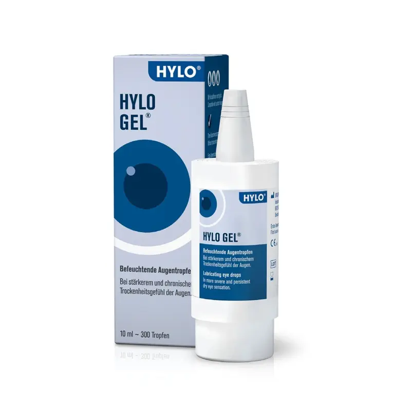 Ursapharm Hylo Gel, Λιπαντικές Οφθαλμικές Σταγόνες με Υαλουρονικό Νάτριο 0,2%, 10ml