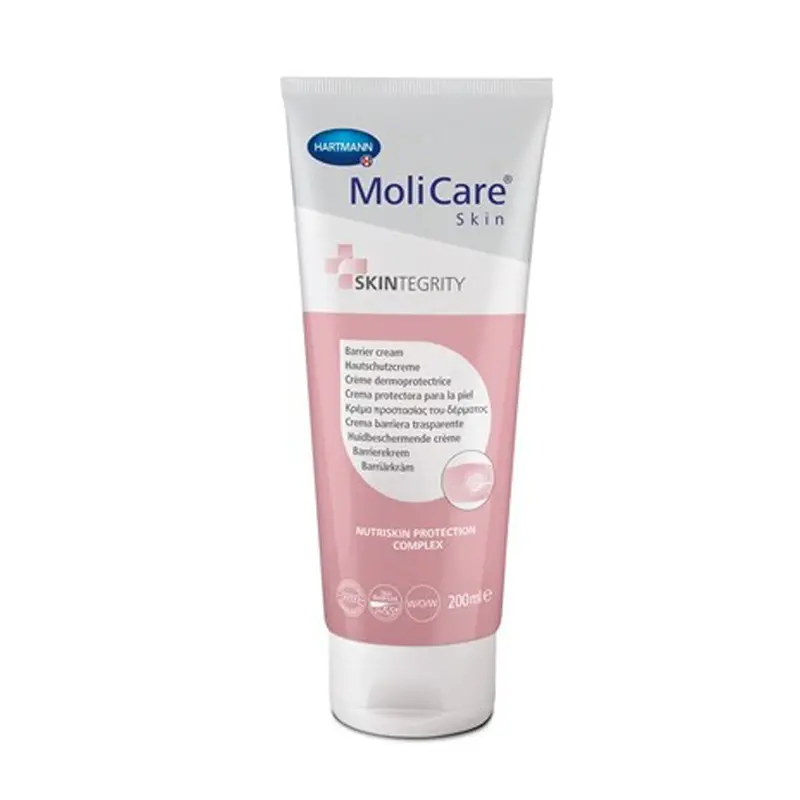 Hartmann Menalind Molicare SkinTegrity Barrier Cream, Διαφανής κρέμα προστασίας του δέρματος, 200ml