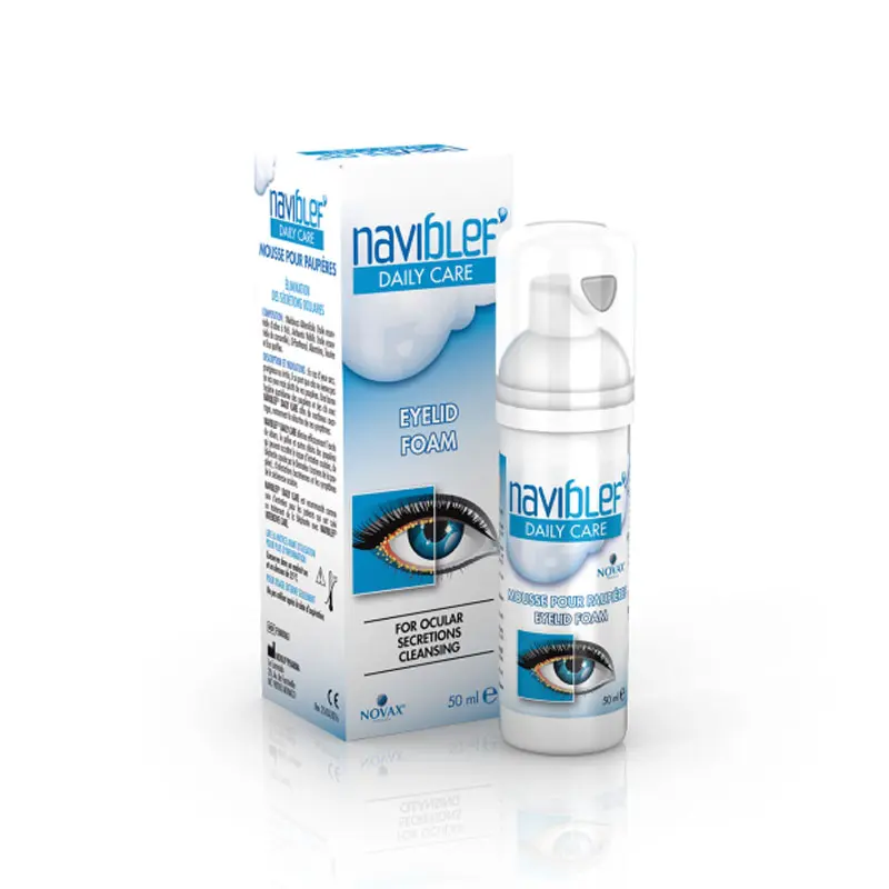 Novax Pharma Naviblef Daily Care Αφρός Βλεφάρων, 50ml
