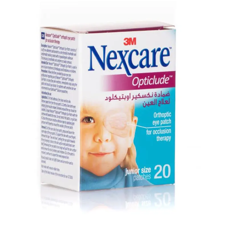 3M Nexcare Opticlude Οφθαλμικός Ορθοπτικός Επίδεσμος, Junior Size, 20 τεμάχια