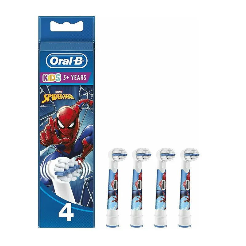 Oral-B Ανταλλακτικά Kids Spiderman, 4 τεμάχια