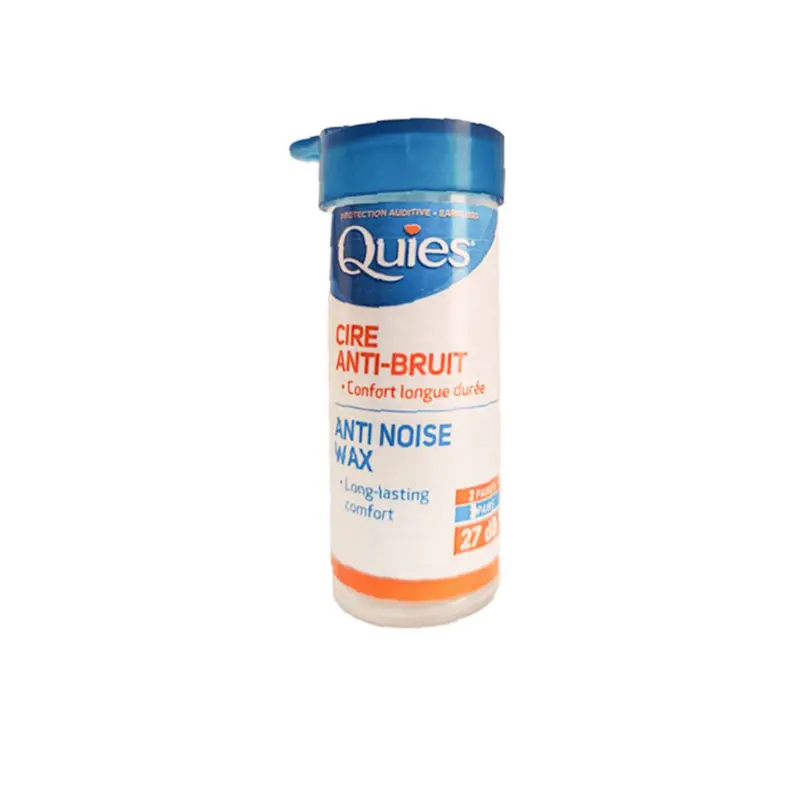Quies Anti Noise Wax Earplugs, Ωτοασπίδες Κεριού, 2 ζευγάρια