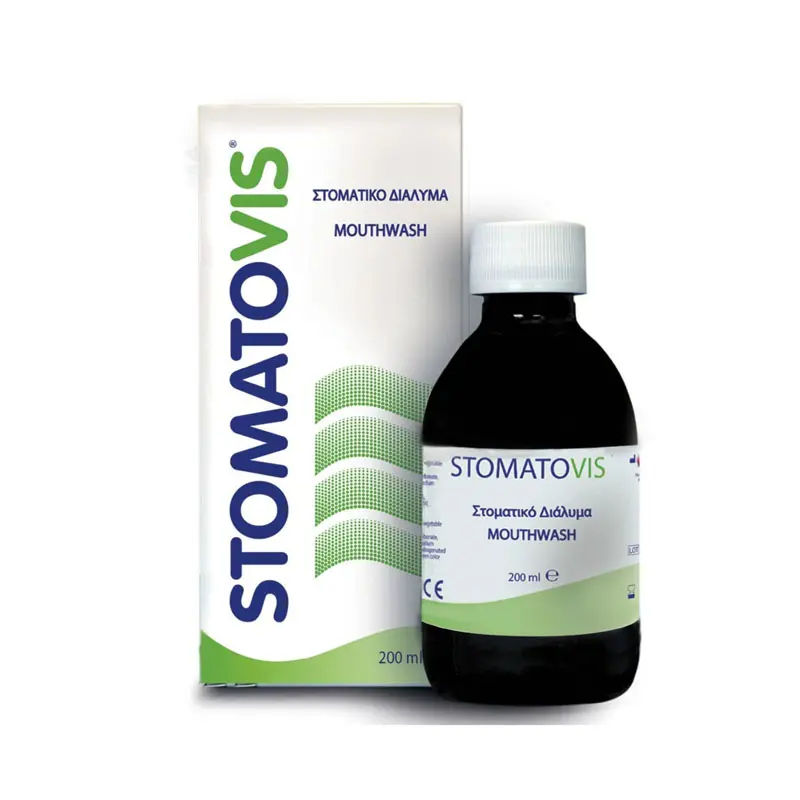 Stomatovis Mouthwash Αντιμικροβιακό Στοματικό Διάλυμα, 200ml