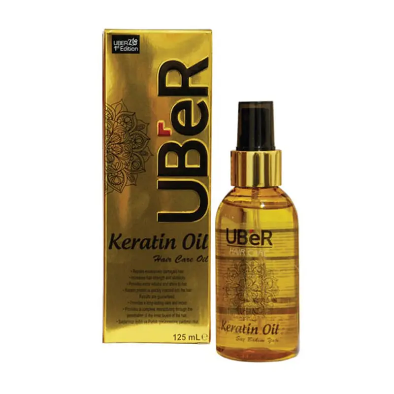 Uber Keratin Hair Oil, Έλαιο Κερατίνης για την Περιποίηση των Μαλλιών, 125ml