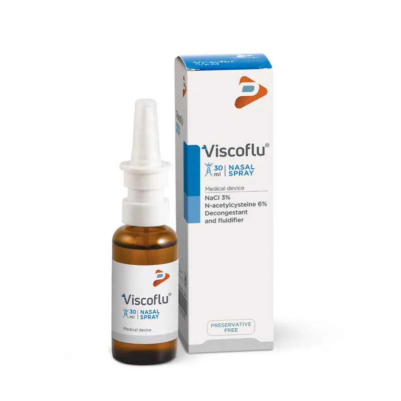 Viscoflu Nasal Spray, Ρινικό Εκνέφωμα Αποσυμφορητικό και Ρευστοποιητικός Παράγοντας, 30ml