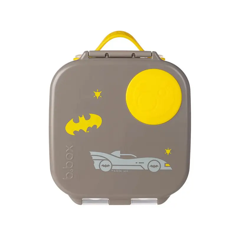 B-Box Batman Mini Lunchbox, Παιδικό Πλαστικό Δοχείο Φαγητού, 1lt