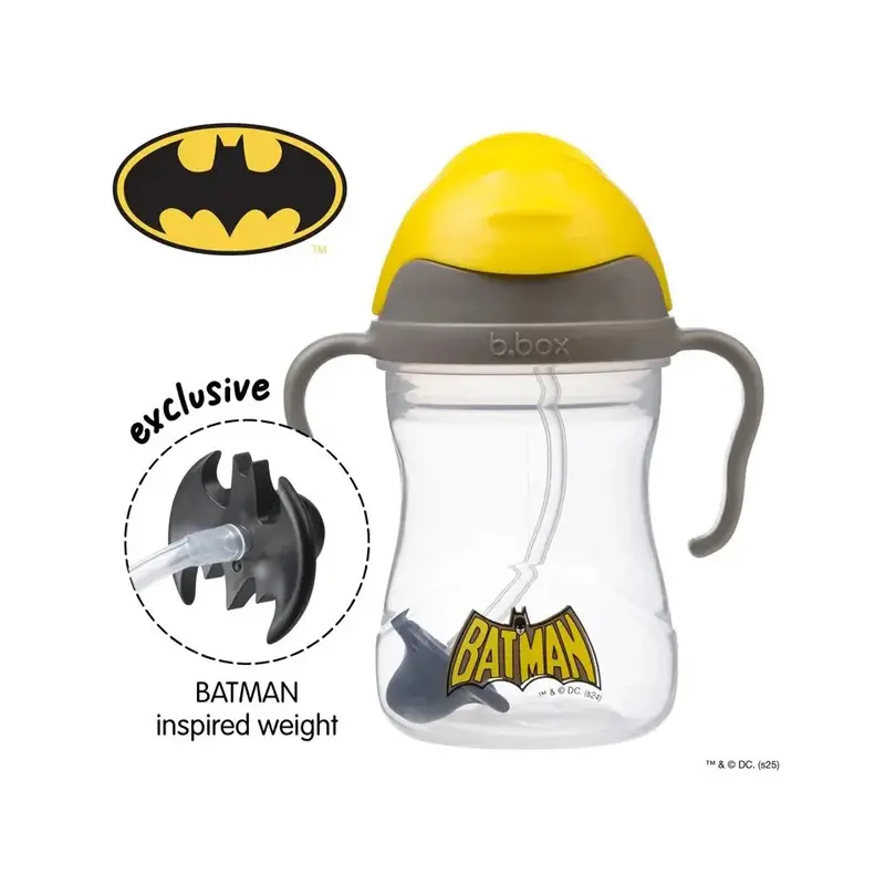 B-Box Batman Sippy Cup, Παγούρι Πλαστικό, 240ml