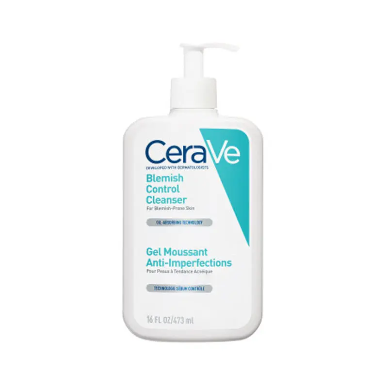 Cerave Blemish Control Cleanser Gel Καθαρισμού Προσώπου για Ατέλειες, 473ml