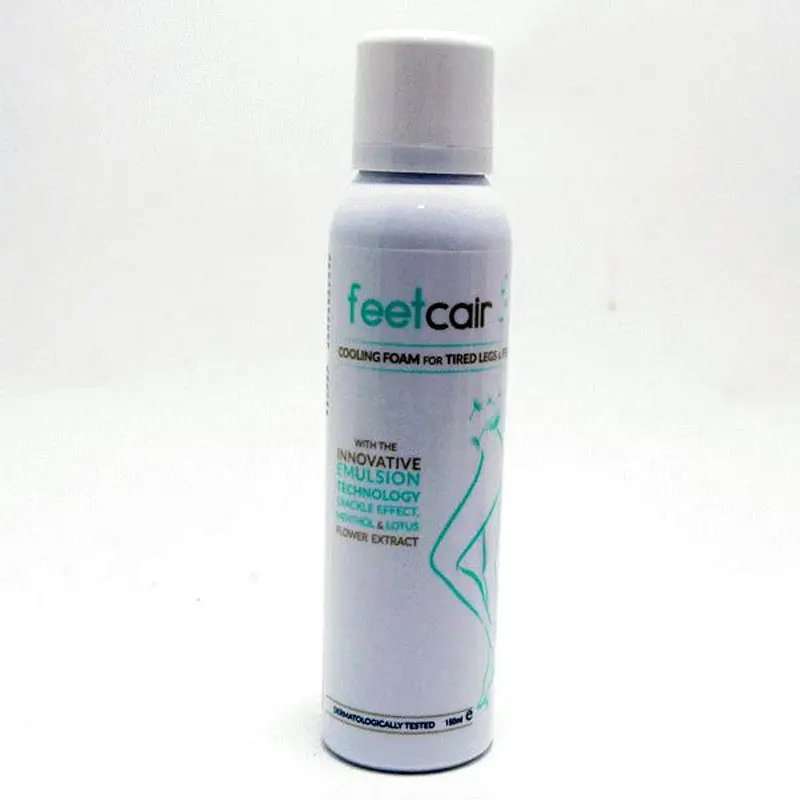 Medicair Feetcair Cooling Foam, Αφρός κρυοθεραπείας για τα βαριά & καταπονημένα πόδια, 150ml