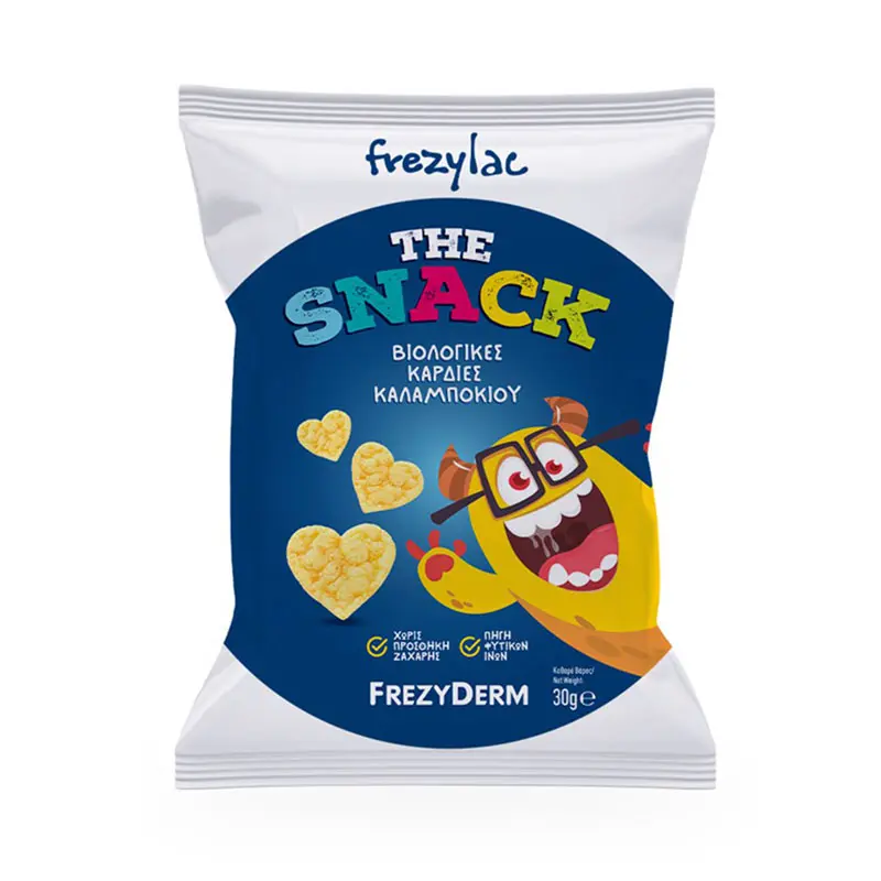 Frezylac The Snack - Βιολογικές καρδιές καλαμποκιού, 30gr