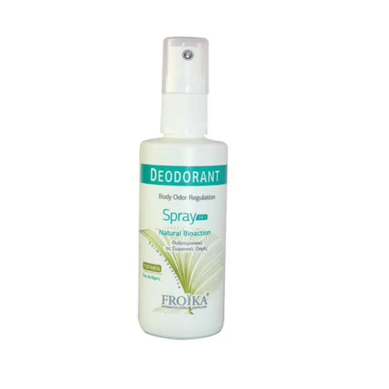 Froika Deodorant Spray for Men, Αποσμητικό Σπρέι για έντονη εφίδρωση, 60ml