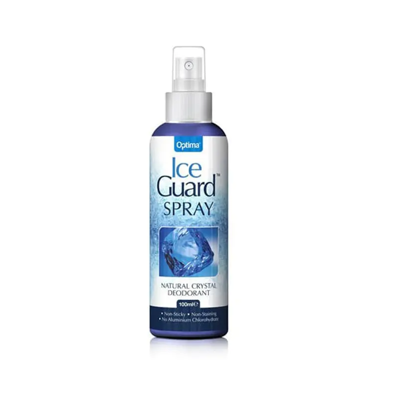 Optima Ice Guard Natural Crystal Spray, Φυσικός Κρύσταλλος - Αποσμητικό Σπρέι, 100 ml