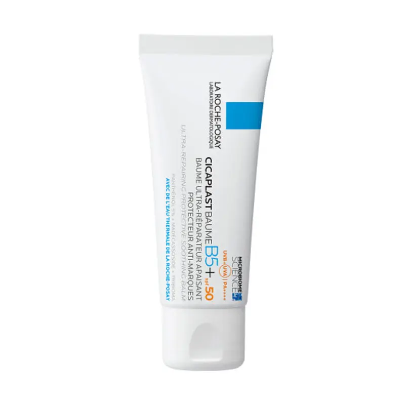 La Roche Posay Cicaplast Baume B5+ SPF50, Κρέμα Ανάπλασης Για το Ερεθισμένο ή Εύθραυστο Δέρμα που εκτίθεται στη UV ακτινοβολία, 40ml