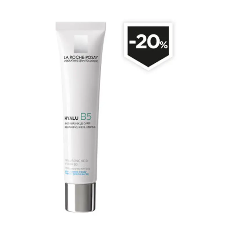 La Roche Posay Hyalu B5 Soin Αντιρυτιδική Επανορθωτική Κρέμα με Υαλουρονικό Οξύ PROMO -20%, 40ml