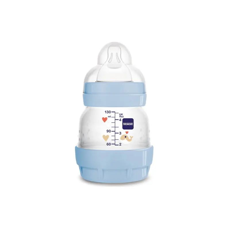 MAM Μπιμπερό Easy Start Anti-Colic Πλαστικό, 0+ μηνών, 130ml