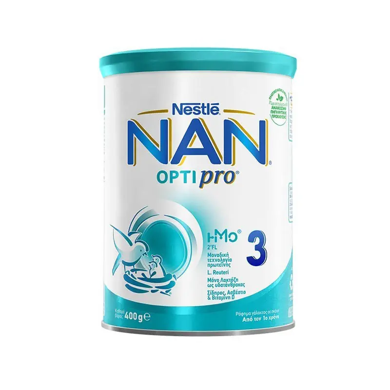Nan 3 Optipro, Ρόφημα γάλακτος σε σκόνη από τον 1ο χρόνο, 400gr