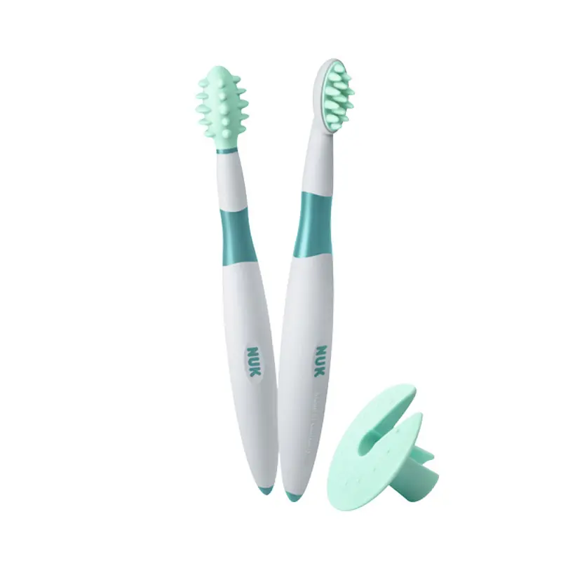 Nuk Training Toothbrush Set, Σετ Εκπαιδευτικών Οδοντόβουρτσων, 3 τεμάχια