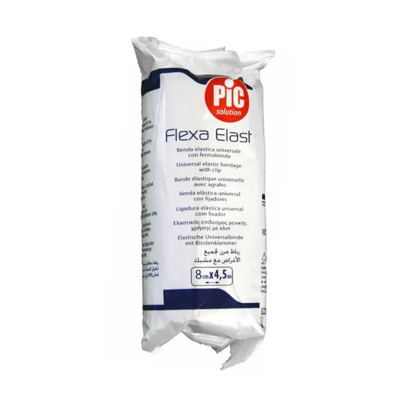 Pic Solution Flexa Elast, Ελαστικός Επίδεσμος 8cm x 4.5m, 1 τεμάχιο