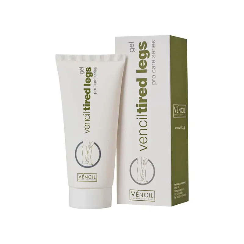 Vencil Tired Legs Gel, Gel για την ανακούφιση από το αίσθημα βάρους και κούρασης στα πόδια, 100ml