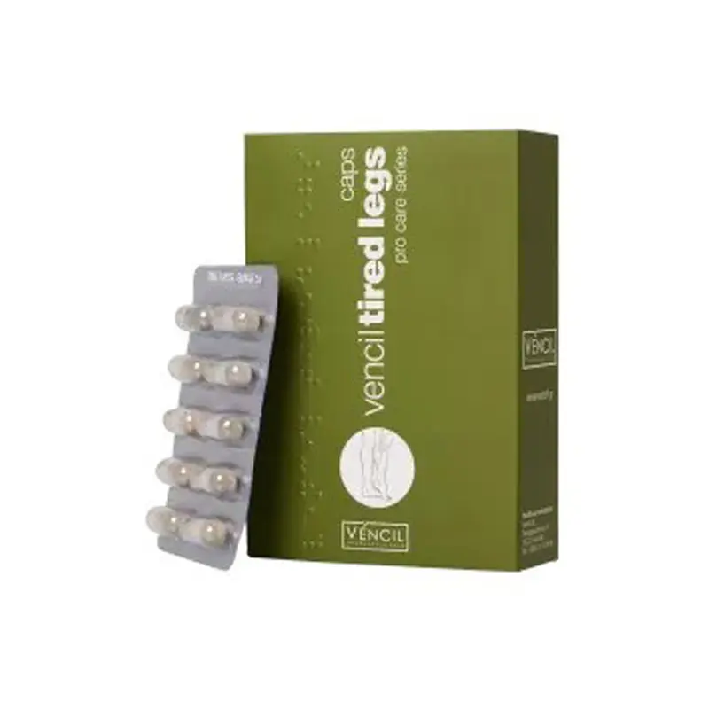 Vencil Tired Legs, για την ανακούφιση των πρησμένων και κουρασμένων ποδιών, 30 κάψουλες