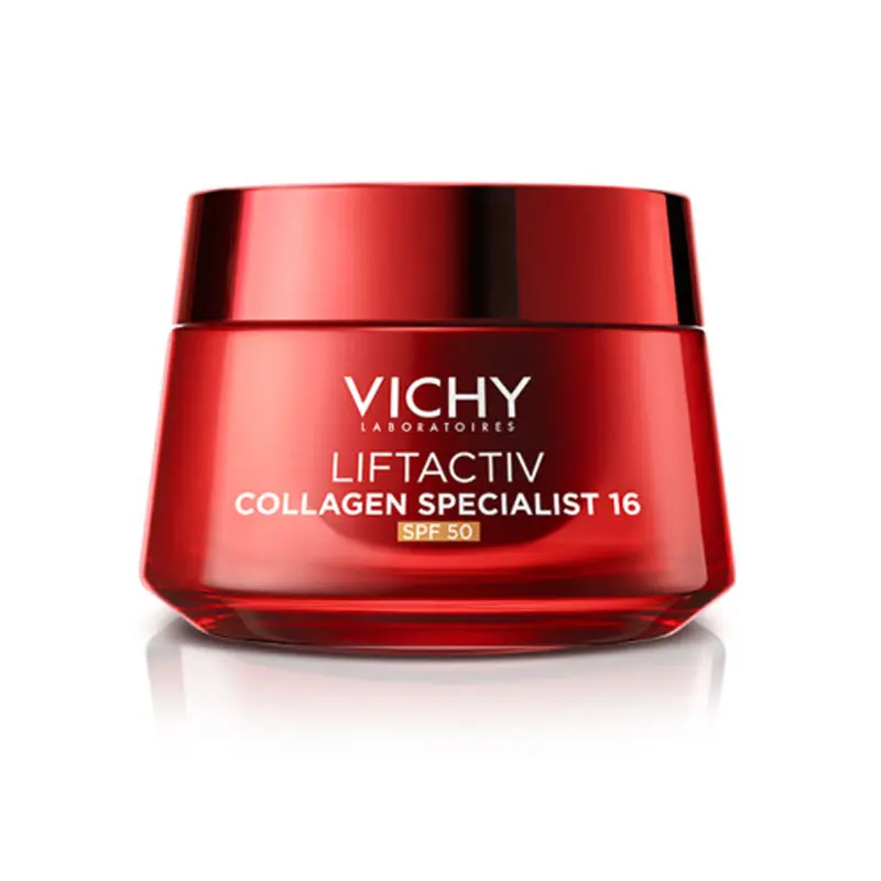 Vichy  Liftactiv Collagen Specialist 16 Κρέμα ημέρας με SPF50, Ενισχύει το κολλαγόνο και Διορθώνει 16 σημάδια γήρανσης, 50ml