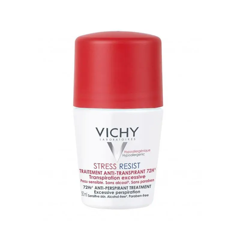 Vichy Deodorant 72h Stress Resist Roll On, 50ml