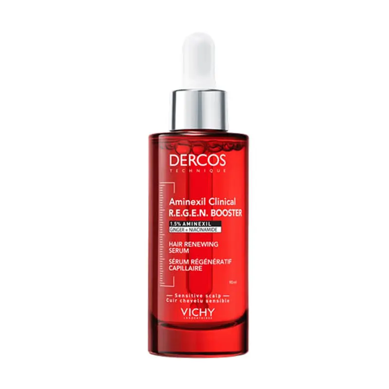 Vichy Dercos Aminexil Clinical R.E.G.E.N. Booster, Ορός Ενδυνάμωσης Μαλλιών ενάντια στη Τριχόπτωση, 90ml