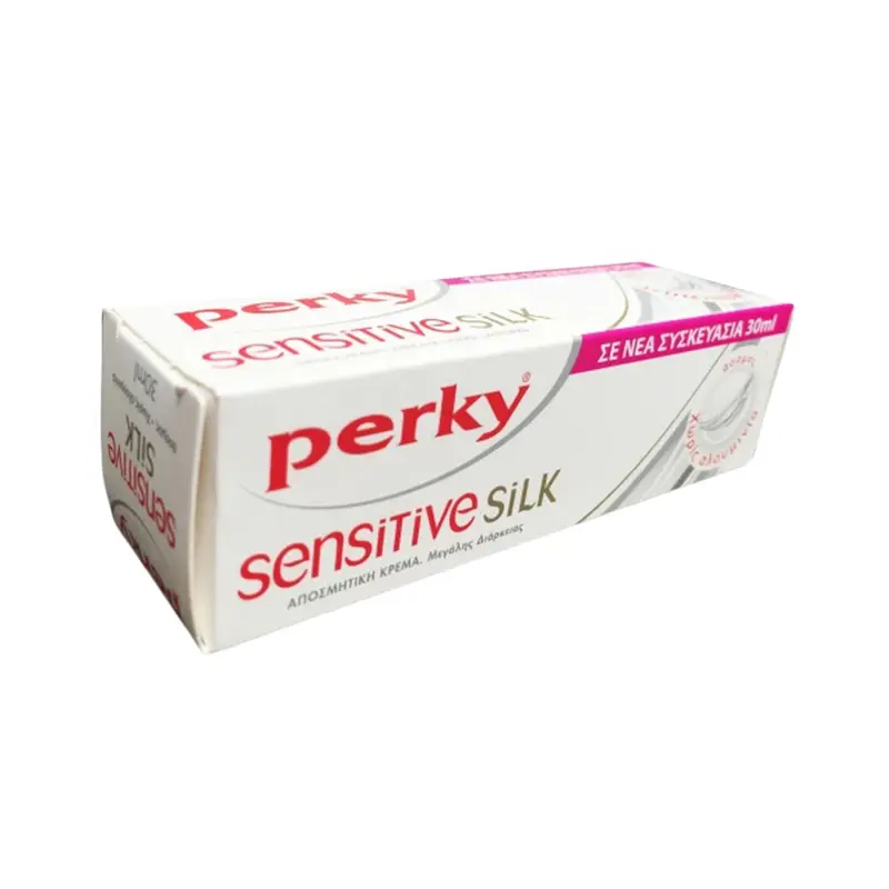 Perky Sensitive Silk Αποσμητική Κρέμα, 30ml