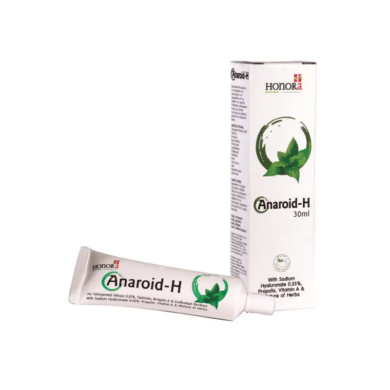 Honora Pharma Anaroid-H Hemoroids Cream, Κρέμα για την Ανακούφιση των Συμπτωμάτων των Αιμορροίδων, 30ml