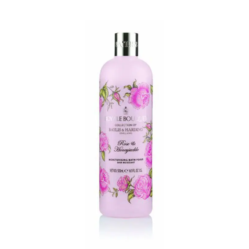 Baylis & Harding Royale Bouquet Rose & Honeysuckle Luxury Hydrating Shower Cream, Ενυδατικό Αφρόλουτρο, 500ml