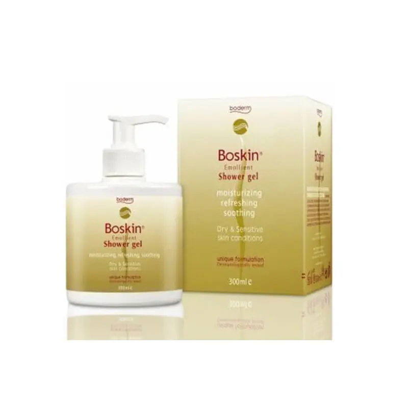 Boderm Boskin Emollient Shower Gel, Ενυδατικό Αφρόλουτρο,300ml