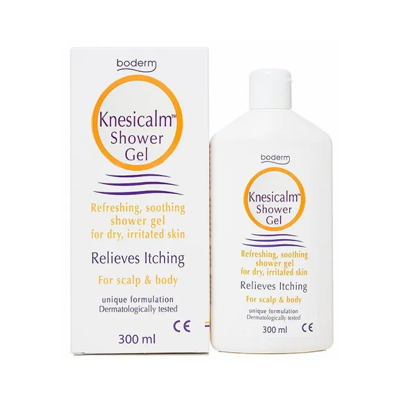 Boderm Knesicalm Shower Gel, Δροσιστικό Απαλυντικό Αφρόλουτρο για ξηρό και ερεθισμένο δέρμα, 300ml