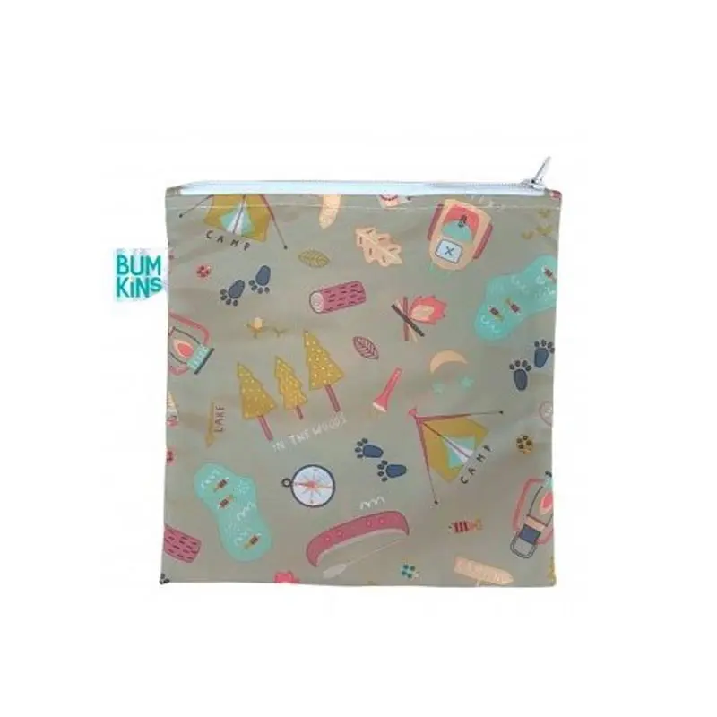 Bumkins Large Snack Bag Camping, 1 τεμάχιο