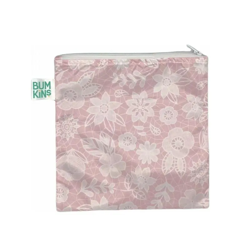 Bumkins Large Snack Bag Lace, 1 τεμάχιο