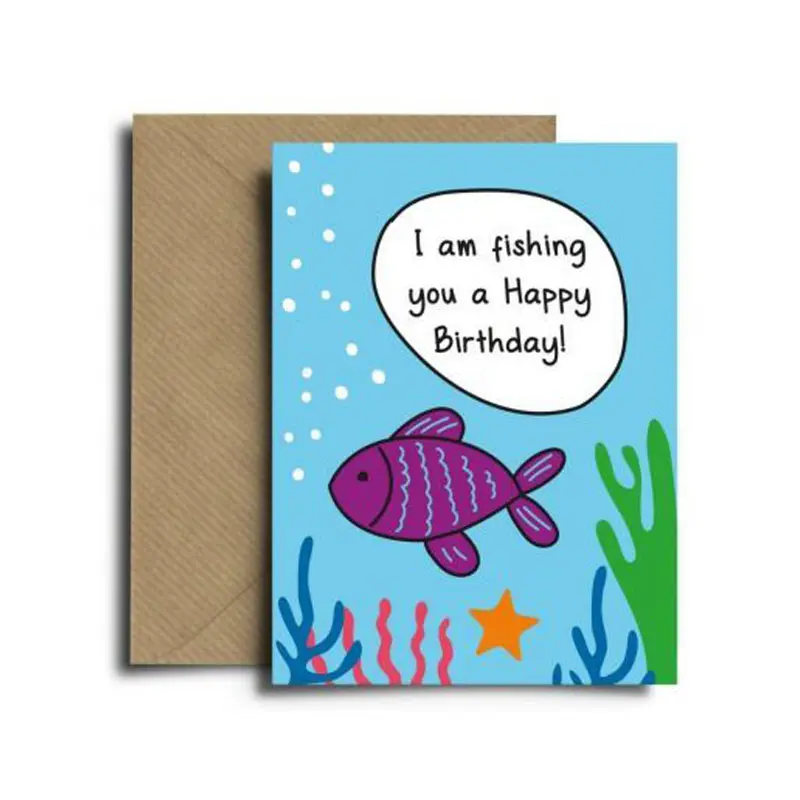 GREETING CARD | Birthday Fish