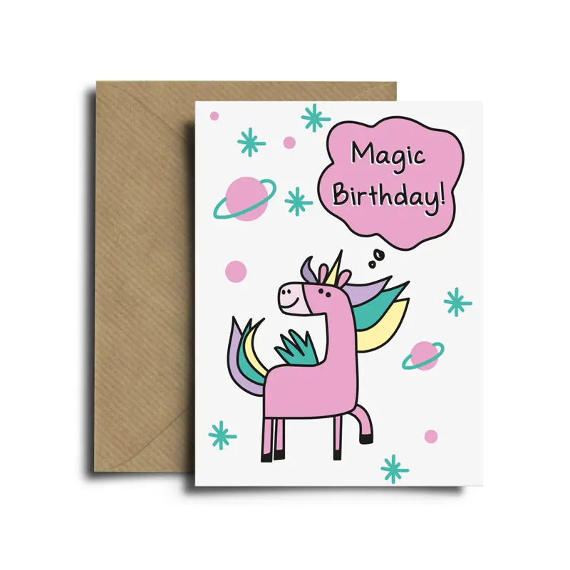 GREETING CARD | Birthday Unicorn