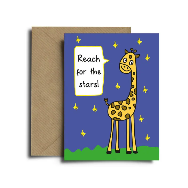GREETING CARD | Giraffe